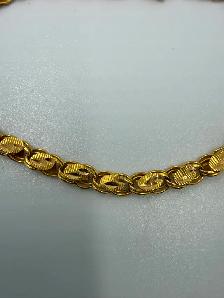 Women's 21K Gold Bracelet~8' - Photo 2