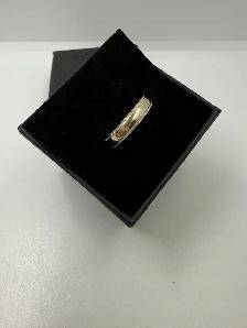 Women's 14K White Gold Wedding Band~6 1/4 - Photo 2