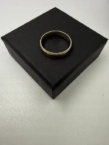 Women's 14K White Gold Wedding Band~6 1/4 - Photo 3