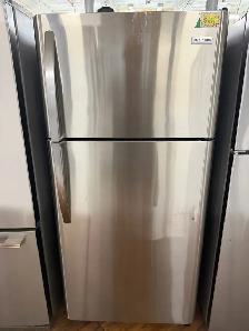 Frigidaire stainless steel two door fridge