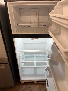 Frigidaire stainless steel two door fridge - Photo 2