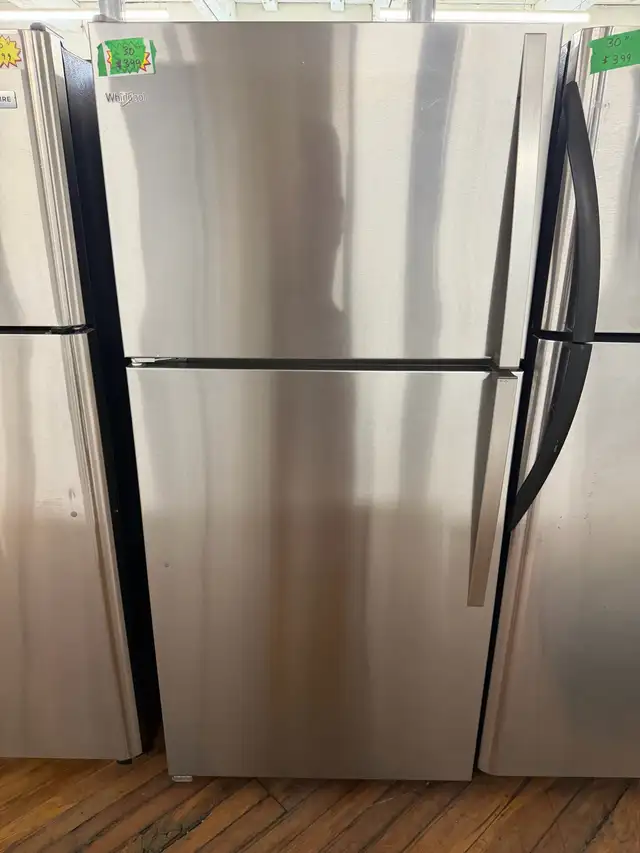 Whirlpool stainless steel Two door fridge