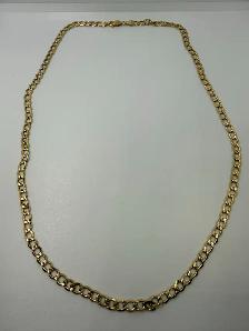 18K Gold Curb Chain~21'