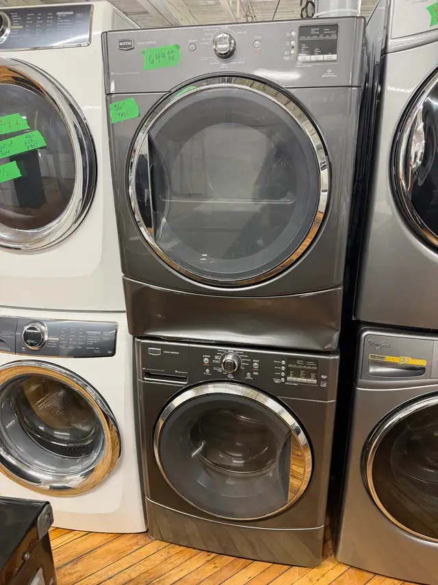 maytag 3000 series washer dryer set