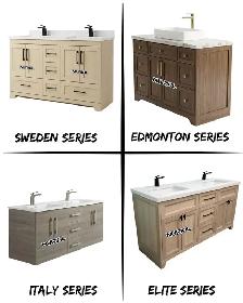 bathroom vanities kitchen countertops shower panels LED mirrors
