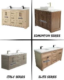 bathroom vanities kitchen countertops shower panels LED mirrors - Photo 2