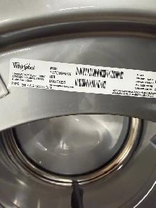 Whirlpool stainless steel washer and ventless dryer - Photo 8