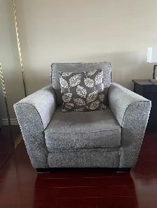Living rm. sofa chair