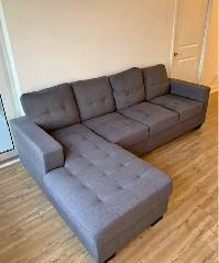 New L Shaped Sectional Four Seater Sofa-Free Delivery
