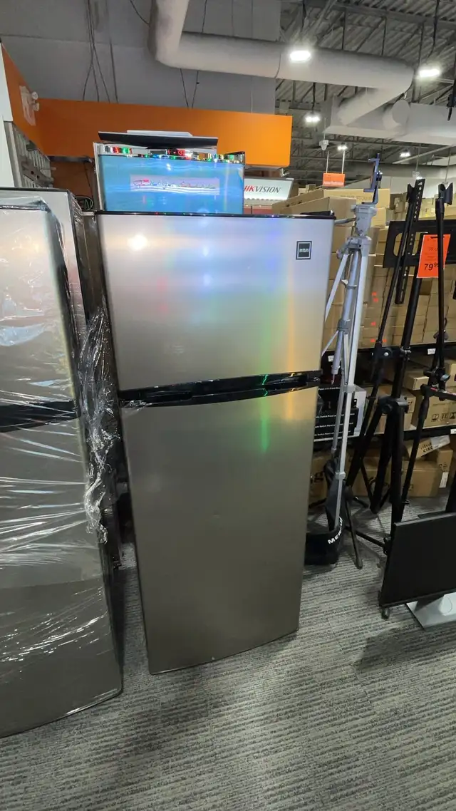 RCA 7.5 CUFT Stainless Steel Refrigerator