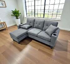 New Wonderful L Shaped Relax 3 Seater Sofa-Free Delivery