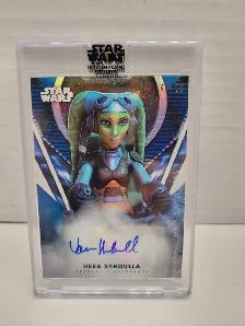 Star Wars Hera Syndulla Topps Autographed Card Vanessa Marshall