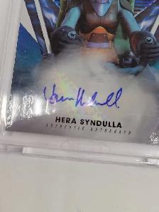 Star Wars Hera Syndulla Topps Autographed Card Vanessa Marshall - Photo 4