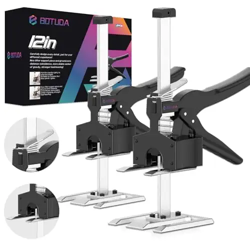 BOTUDA 12 Inch Multifunctional Furniture Lifting Arm Jack Tool