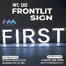 Frontlit Signs – Custom Design & Installation