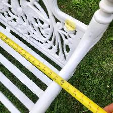 Banc de jardin antique  tres tres lourd victorien  trestres gran - Photo 5