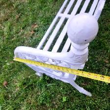 Banc de jardin antique  tres tres lourd victorien  trestres gran - Photo 7