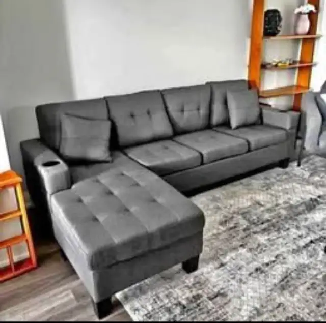 Family Size Comfort: 4 Seater Sectional Sofa   Free Delivery