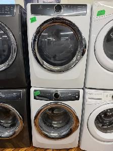 Electrolux white 2021 model washer dryer set