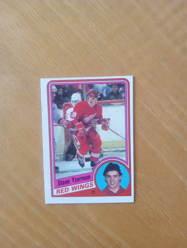 Carte Hockey RECRUE Yzernman, Lafontaine, Neely (130726)