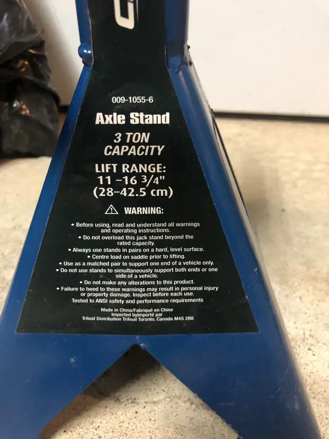 axle stand