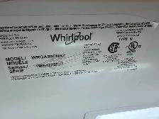 Whirlpool 36 inch four-door fridge 2022 - Photo 3