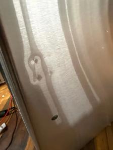GE scratch and dent new 24 inch stainless steel steel fridge - Photo 2
