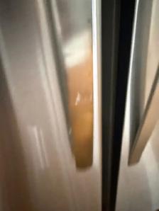 GE scratch and dent new 24 inch stainless steel steel fridge - Photo 3