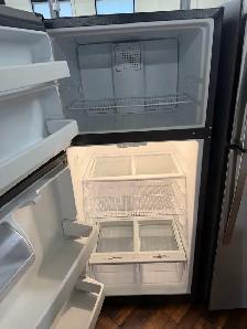 GE scratch and dent new 24 inch stainless steel steel fridge - Photo 4