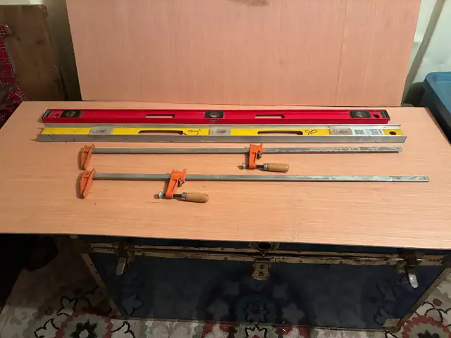 levels / slide clamps