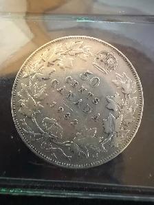 1932 Canada Silver Half Dollar ICCS VG-10 - Photo 3