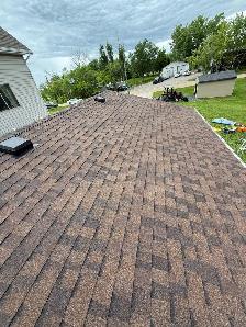 Roof replacement done by Triple Shield Roofing