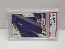 Joe Burrow LSU Immaculate Panini 2020 PSA 8