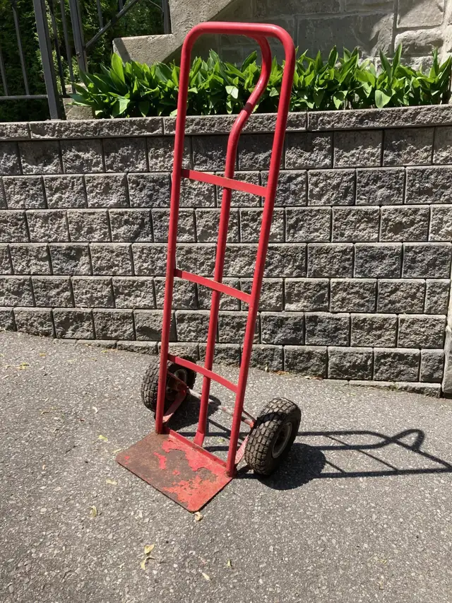 2 Wheel P-Handle Hand Truck Moving Dolly