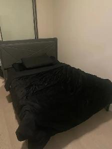 Bed Frame and Mattress