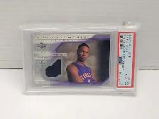 Chris Bosh 2003 Upperdeck Finite Elements Jersey PSA 8