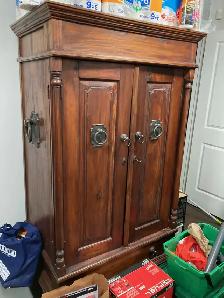 Armoire Rosewood - Storage Cabinet