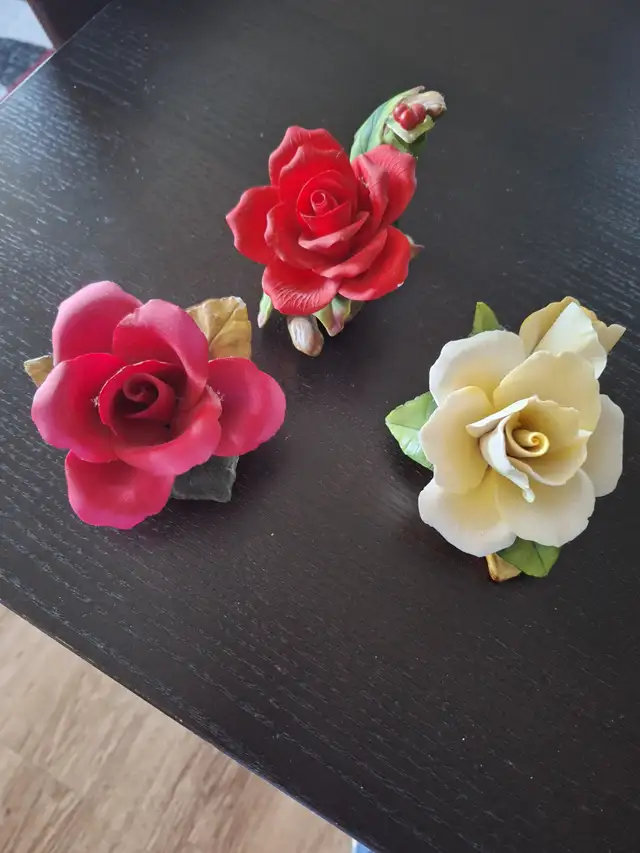 Vintage Porcelain Roses