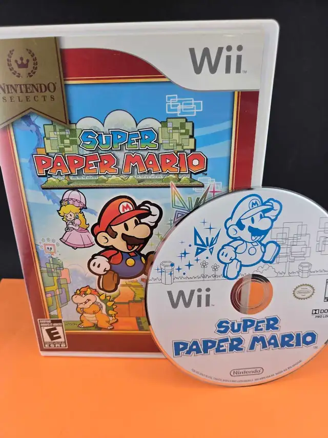 Wii Super Paper Mario Complete