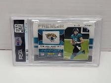 Trevor Lawrence Panini Prizm 2021 Premier Jersey Card PSA 9 - Photo 2