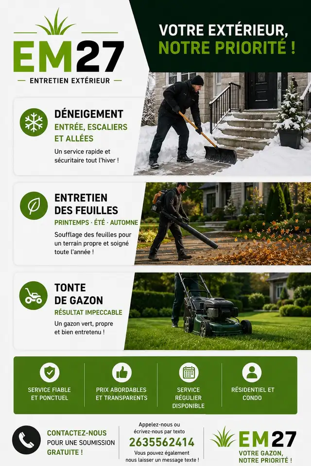 tonte de gazon