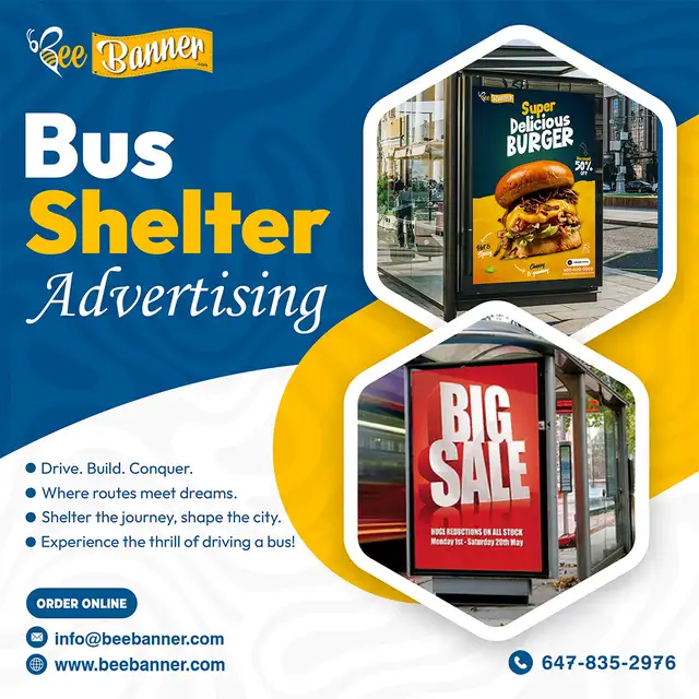 Backlit Poster Printing – Bus Shelter Ads |