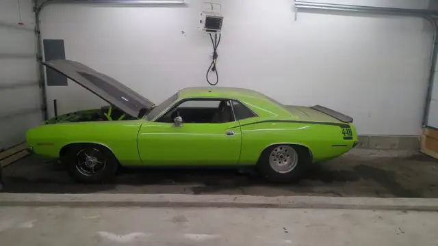 1970 cuda manual 4 speed 440 tubbed pro street