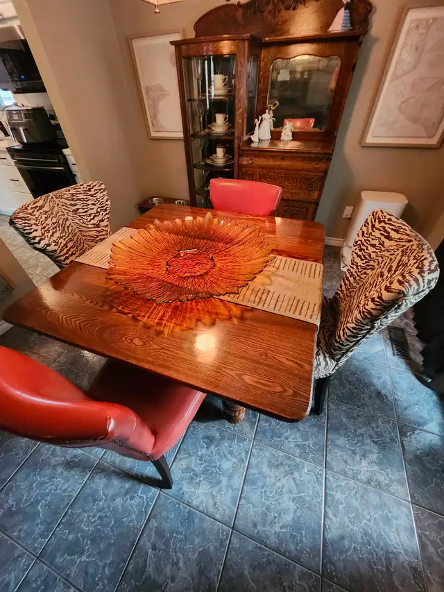 Antique dining set