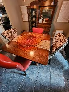 Antique dining set