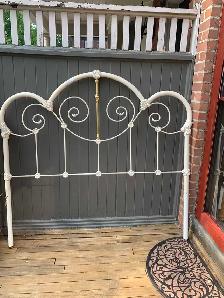 Victorian Brass Queen Headboard