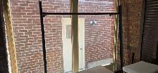 Queen Bed Frame (free porch pickup)