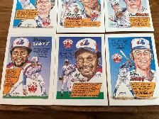 6. 1992 NABISCO BRANDS JAYS & EXPOS Baseball Cards ! - Photo 3