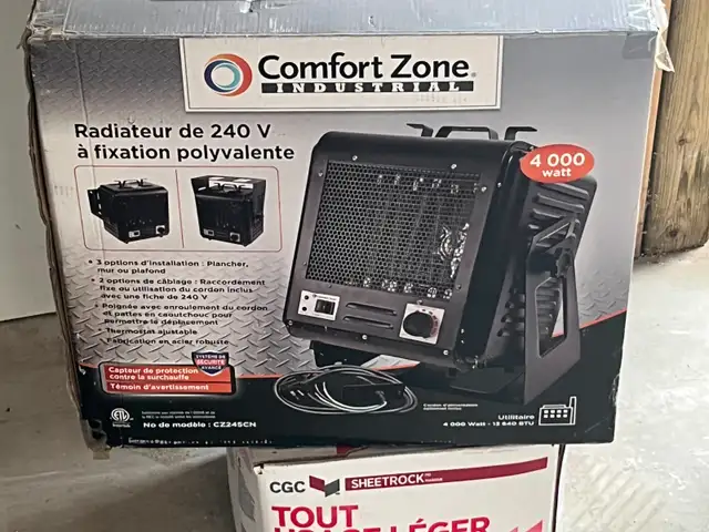 GENTLY USED CONSTRUCTION HEATER FOR SALE