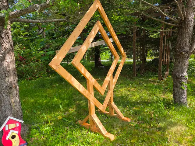 Ceremonial Wooden Arch (For Rent)